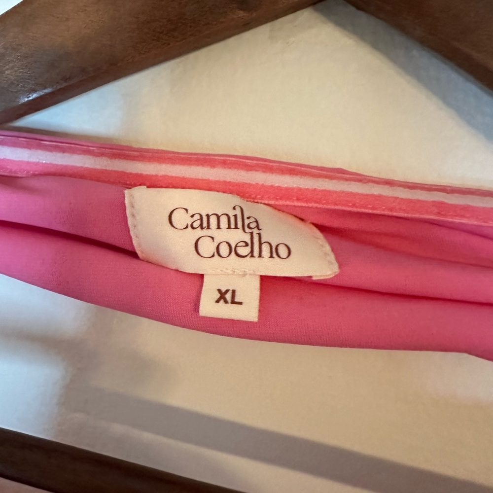 Camila Coelho One Shoulder Pink Dress - Picture 4 of 4